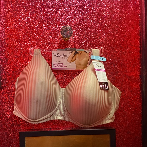 💥 SALE NWT Playtex Perfectly Smooth Bra Wireless in Nude 4707 - Picture 12 of 12